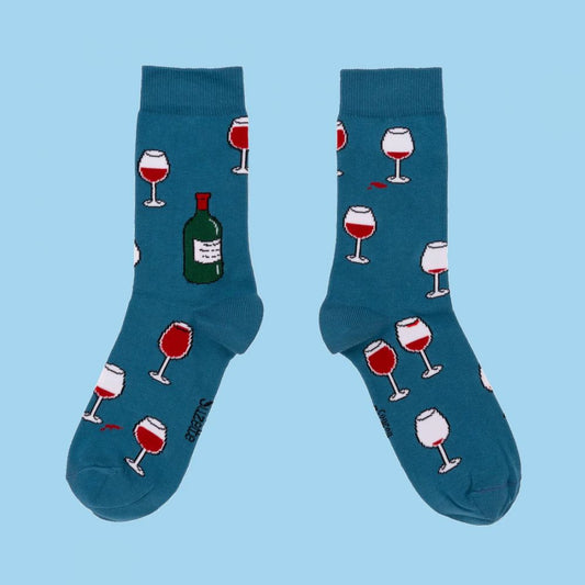 Chaussettes 44/48 - Vin rouge