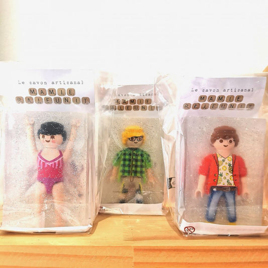 Savon Playmobil Mamie Rajeunit