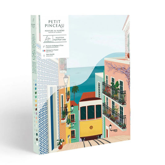 Coffret peinture au numéro - Lisbon Tram