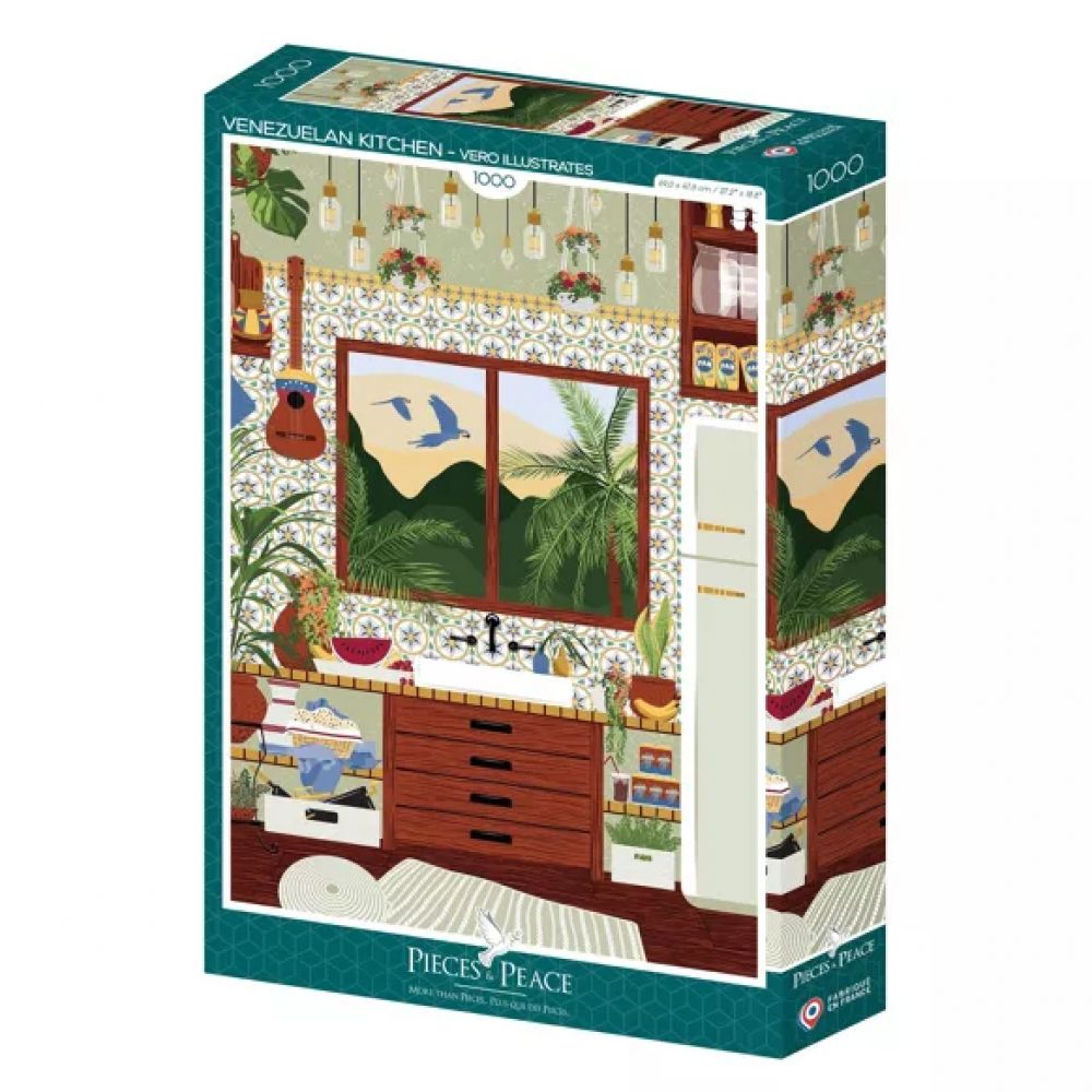 Puzzle 1000 pièces - Cuisine Vénézuélienne