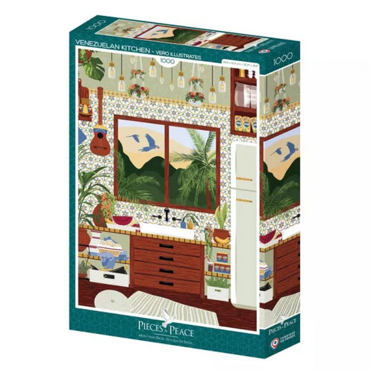 Puzzle 1000 pièces - Cuisine Vénézuélienne