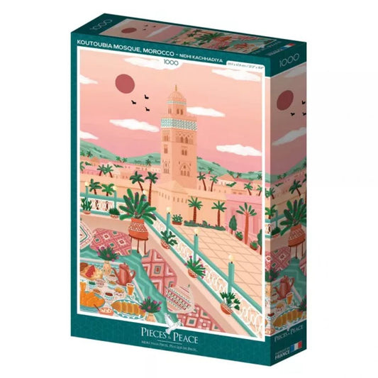 Puzzle 1000 pièces - Koutoubia, Marrakech