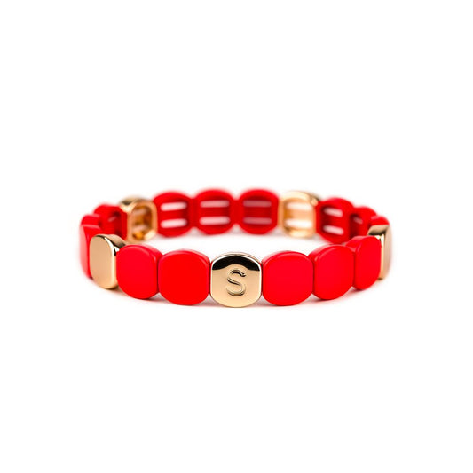 Bracelet Simone à Bordeaux - Colorful - orange pepsi