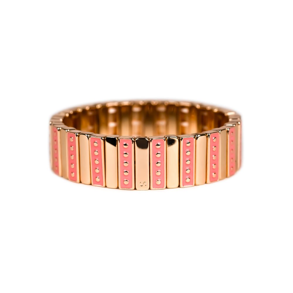 Bracelet Simone à Bordeaux - Baguette maxi griffe - pastèque