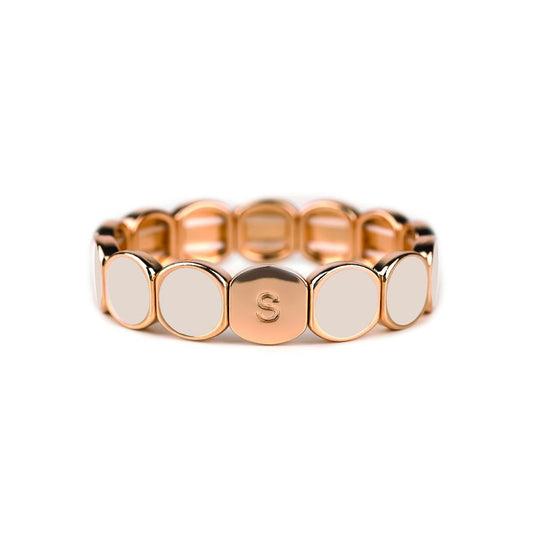 Bracelet Simone à Bordeaux - Colormind maxi - beige