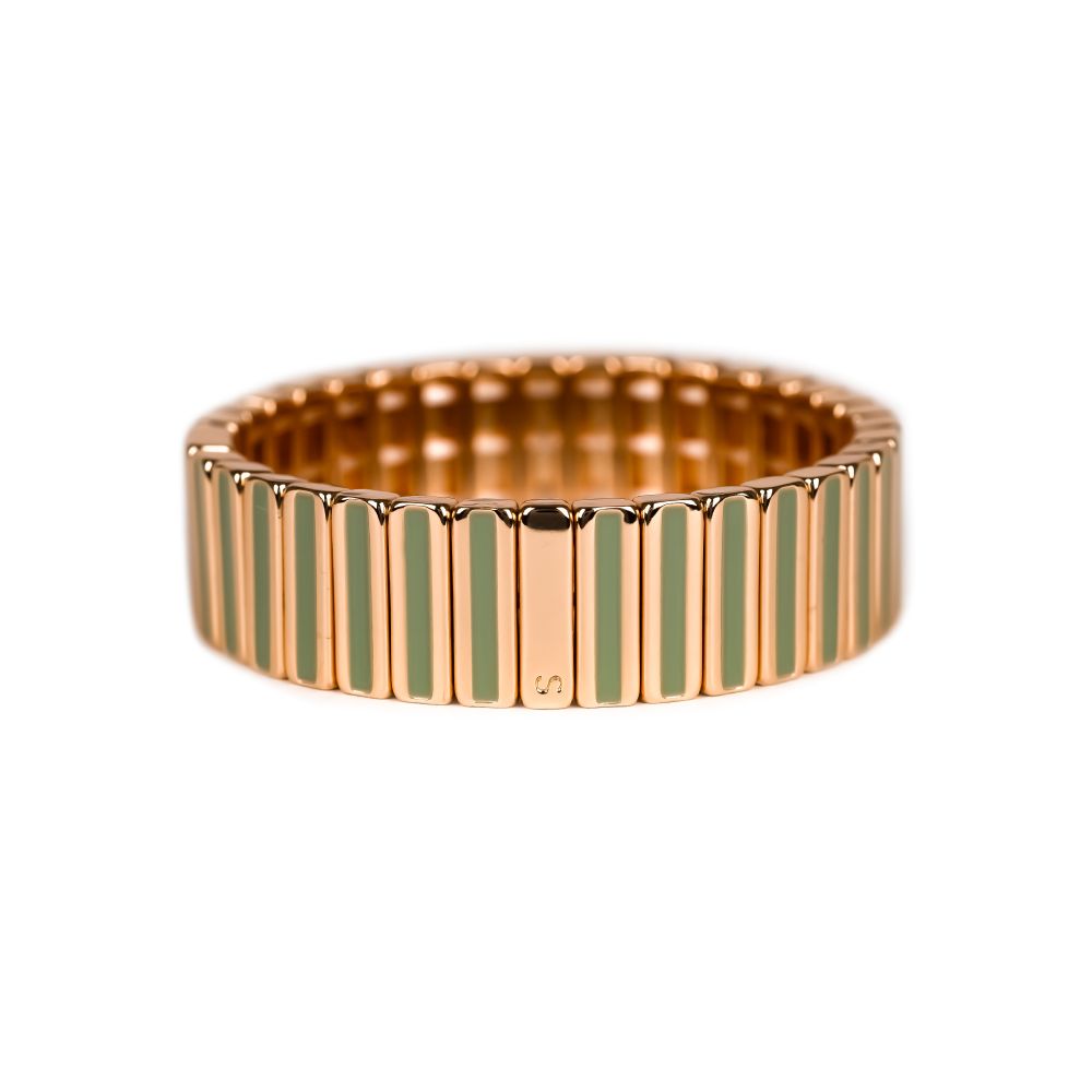 Bracelet Simone à Bordeaux - Baguette maxi - sauge