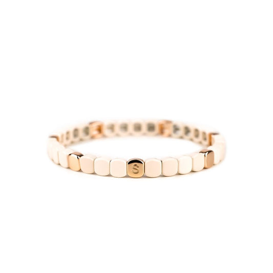 Bracelet Simone à Bordeaux - Colorful mini - beige