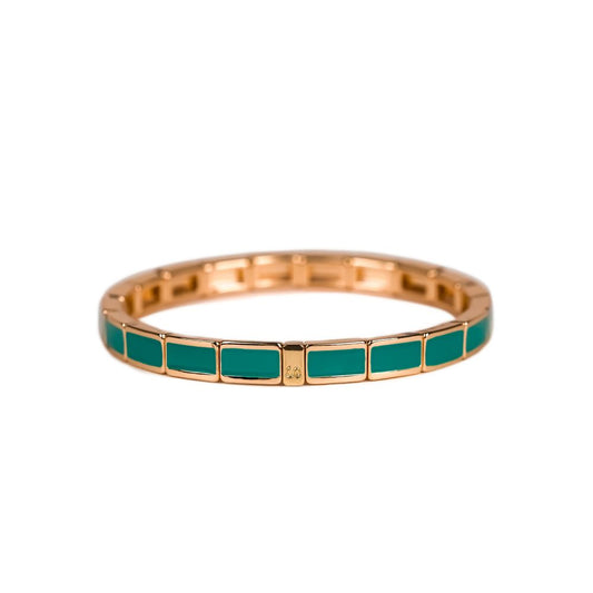 Bracelet Simone à Bordeaux - Fin serti - aqua