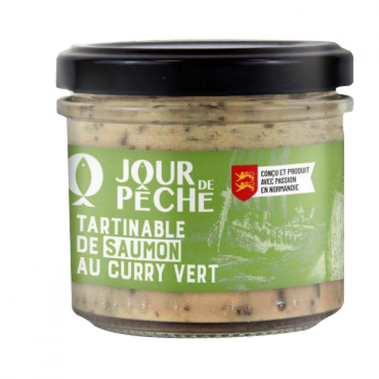 Tartinable de saumon au curry vert - Jour de Pêche