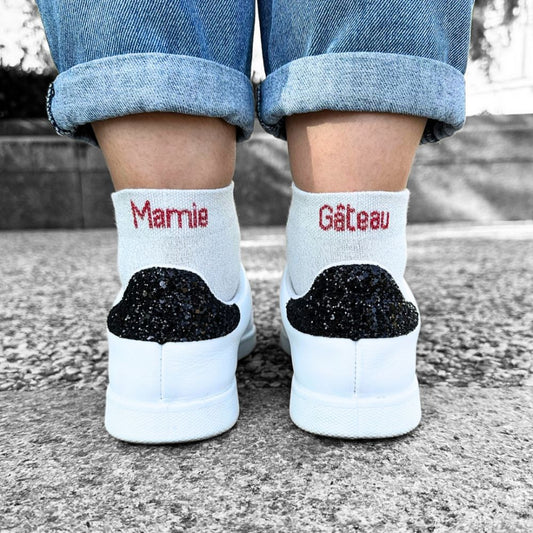 Chaussettes à paillettes - Mamie Gâteau - 36/40
