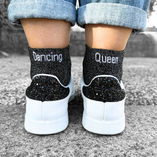 Chaussettes à paillettes - Dancing Queen - 36/40