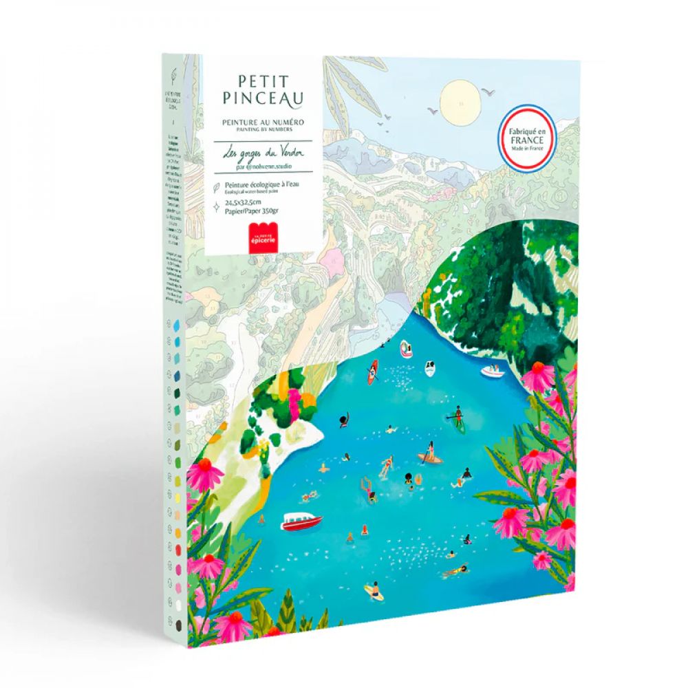 Coffret peinture au numéro - Gorges du Verdon