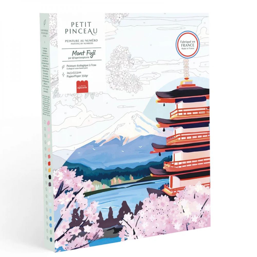 Coffret peinture au numéro - Mont Fuji