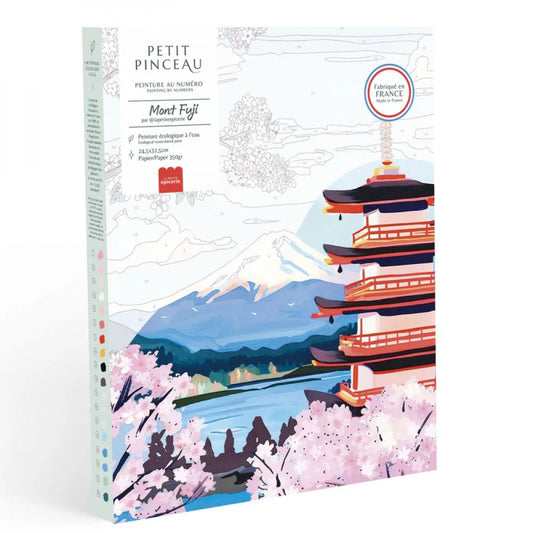 Coffret peinture au numéro - Mont Fuji