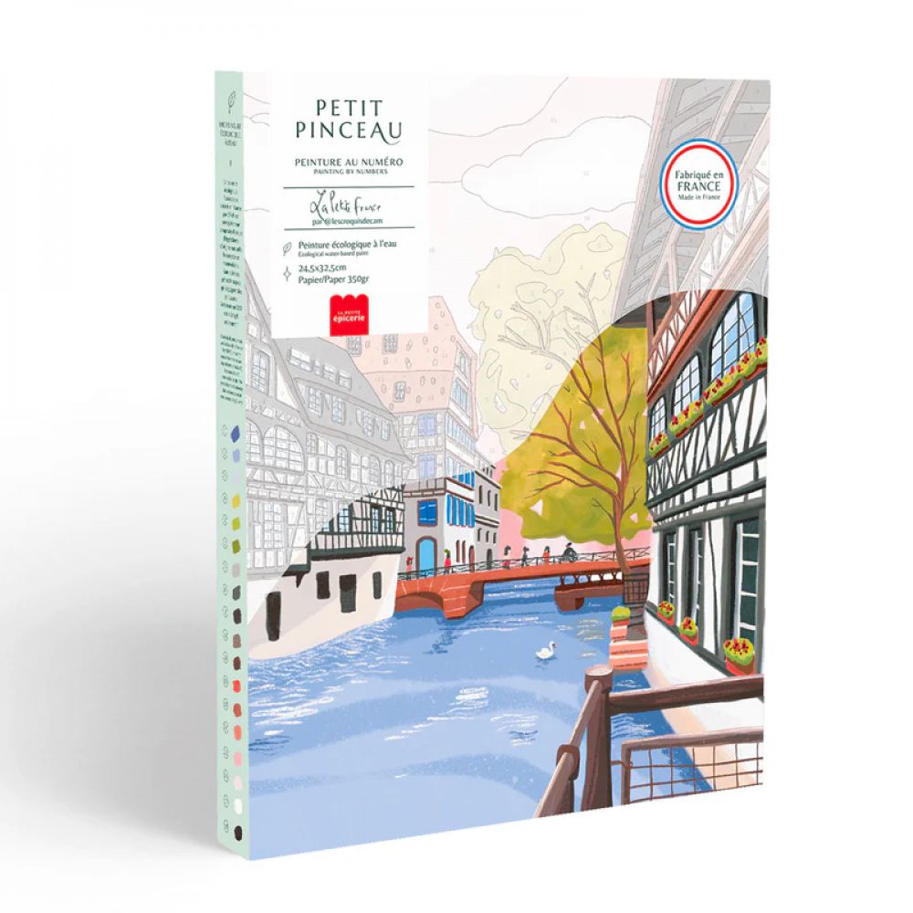Coffret peinture au numéro - La Petite France