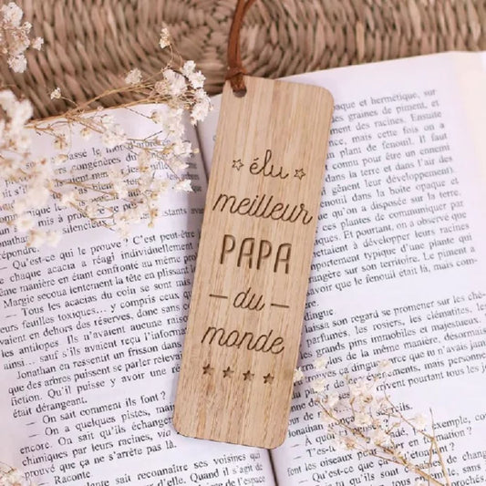 Marque-page - Elu meilleur papa du monde