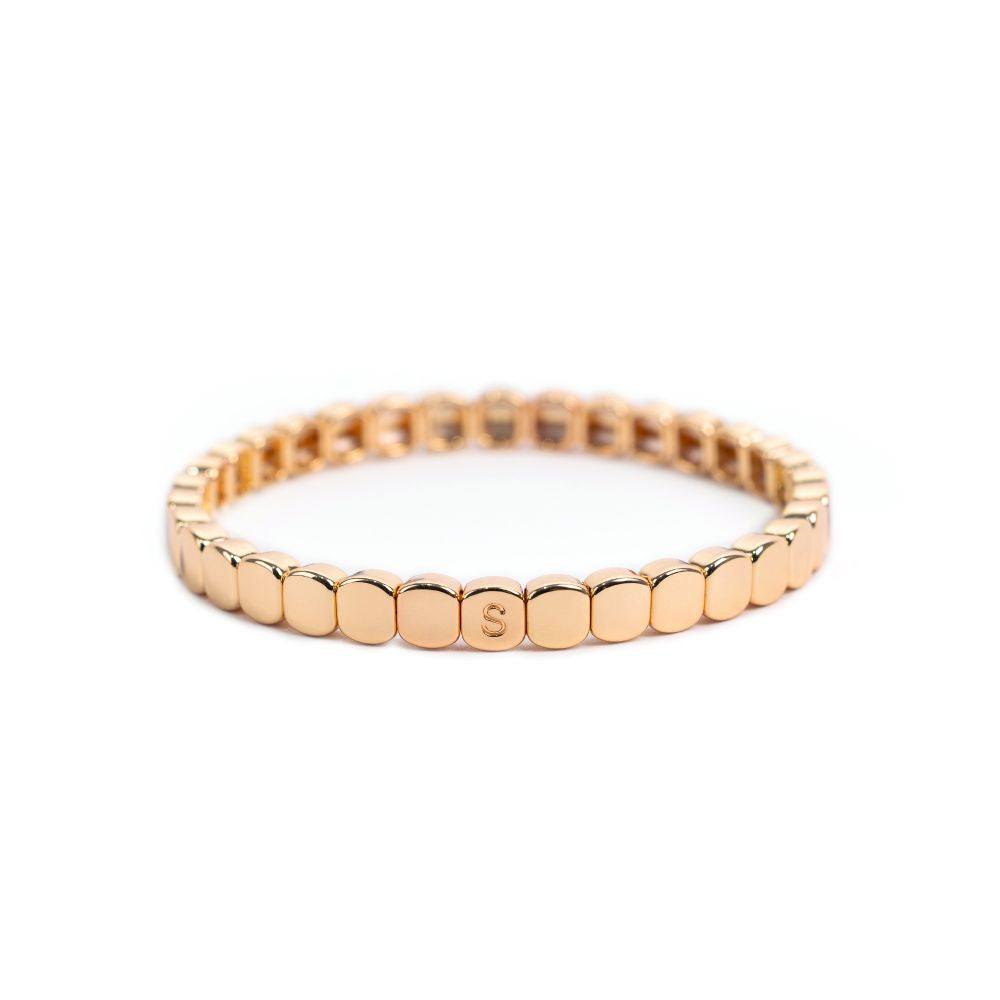 Bracelet Simone à Bordeaux - Colorful mini - gold - Taille L
