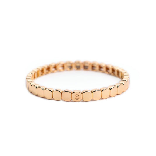 Bracelet Simone à Bordeaux - Colorful mini - gold - Taille L