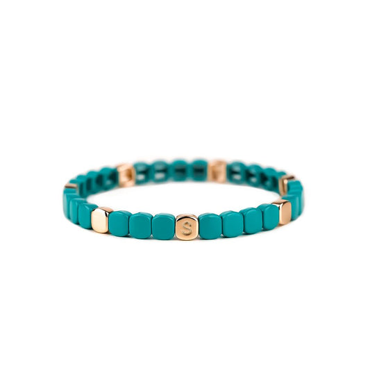 Bracelet Simone à Bordeaux - Colorful mini - aqua
