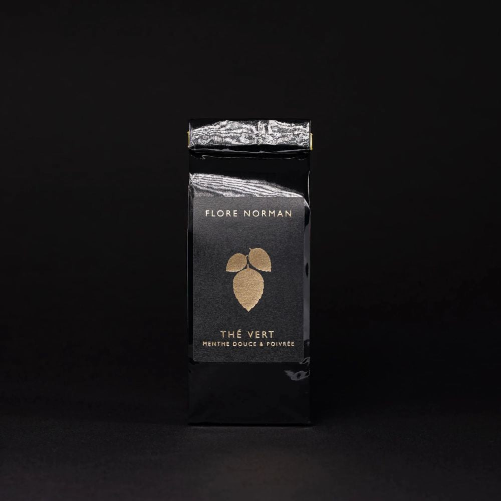 Sachet 40g - Thé vert - Menthe douce et poivrée