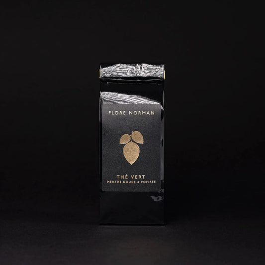 Sachet 40g - Thé vert - Menthe douce et poivrée