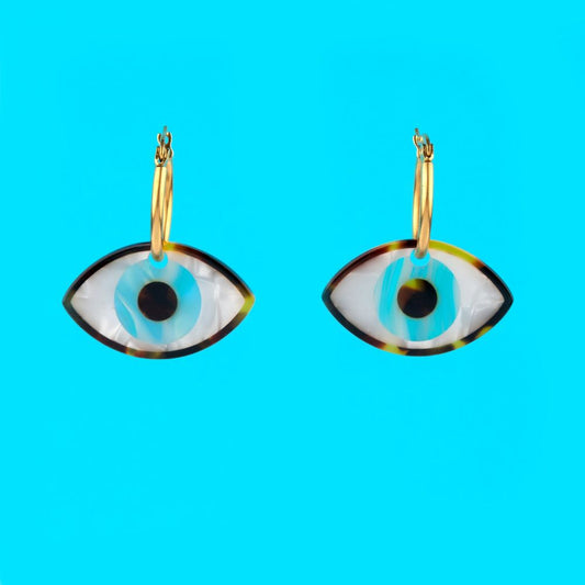 Boucles d'oreilles - Oeil