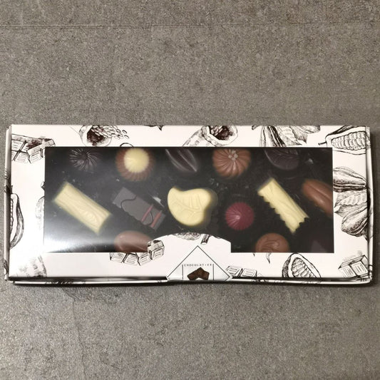 Réglette 19 chocolats - Chocolaterie Hamel