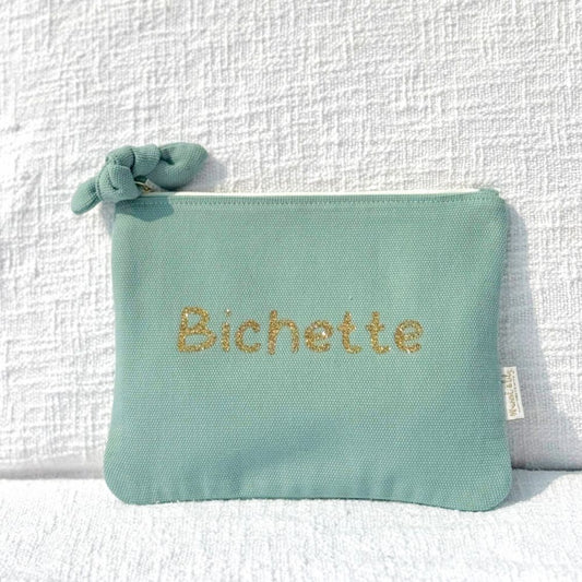 Pochette - bleu céladon - Bichette