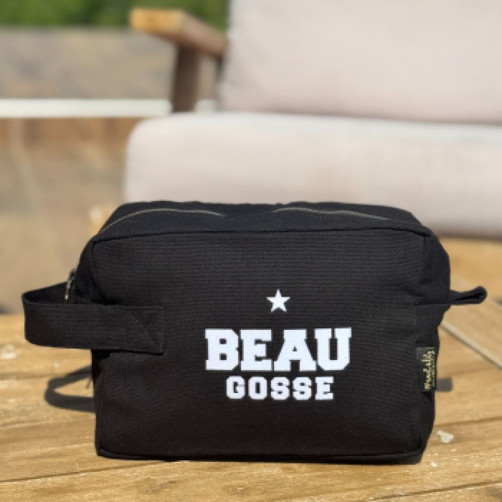 Trousse de toilette noire - Beau gosse