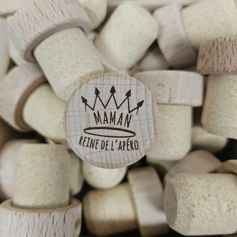 Bouchon - Maman, reine de l'apéro
