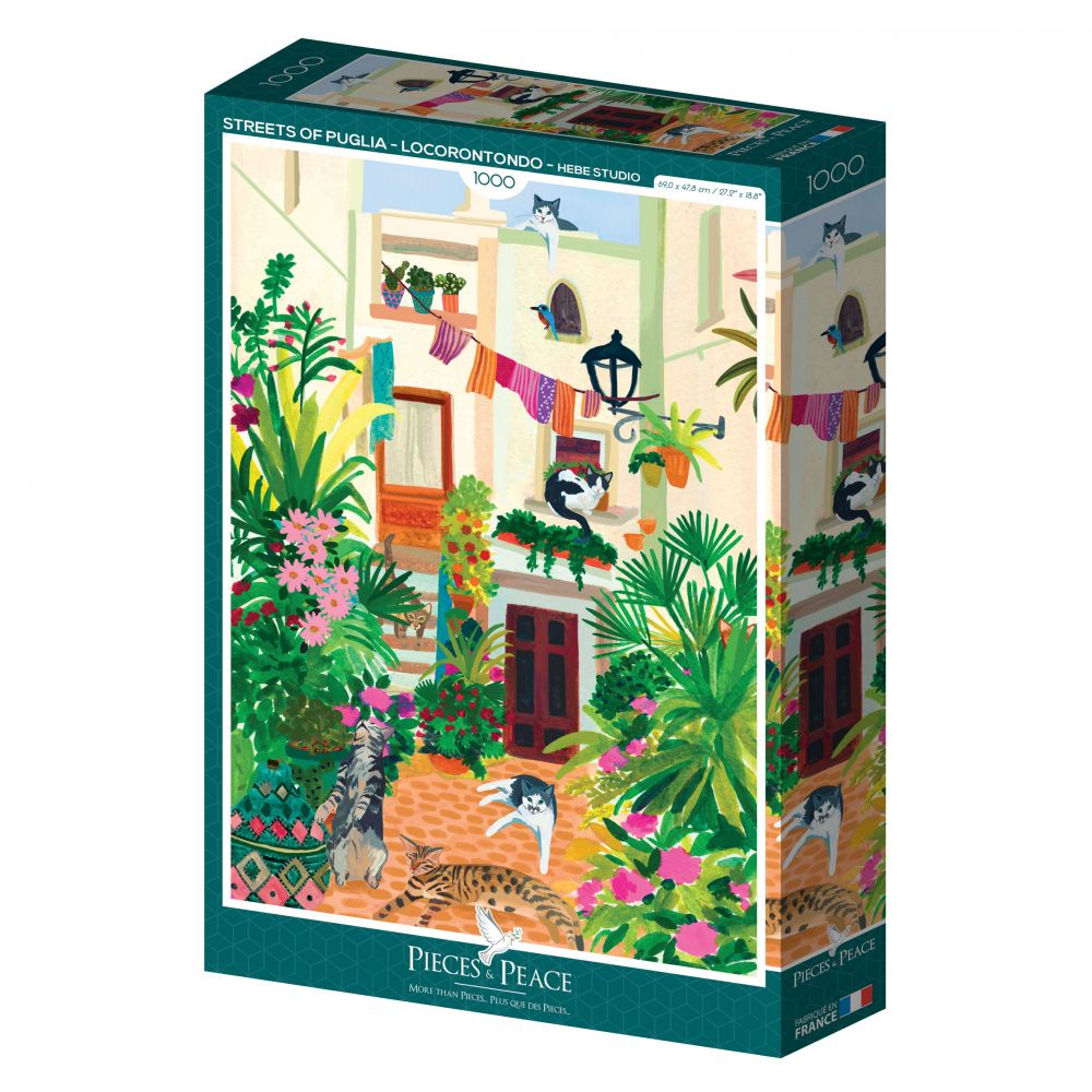 Puzzle 1000 pièces - Streets of Puglia