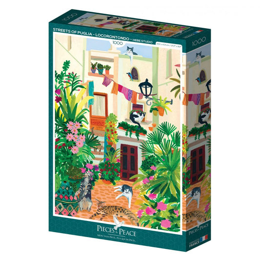 Puzzle 1000 pièces - Streets of Puglia