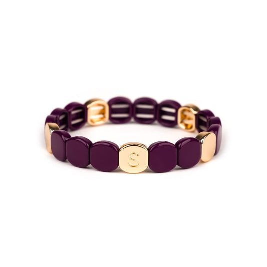 Bracelet Simone à Bordeaux - Colorful - Prune