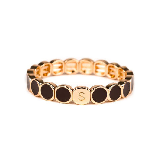 Bracelet Simone à Bordeaux - Colormind - chocolat - Taille L