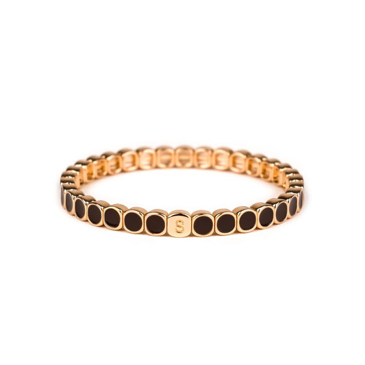 Bracelet Simone à Bordeaux - Colormind mini - chocolat - Taille L