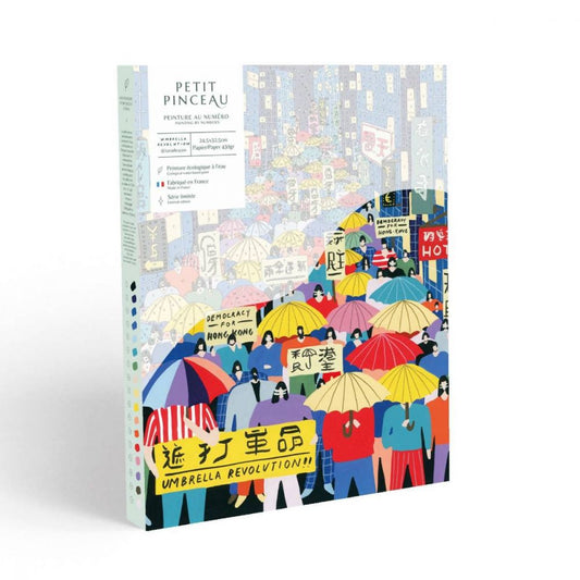 Coffret peinture au numéro - Umbrella Revolution