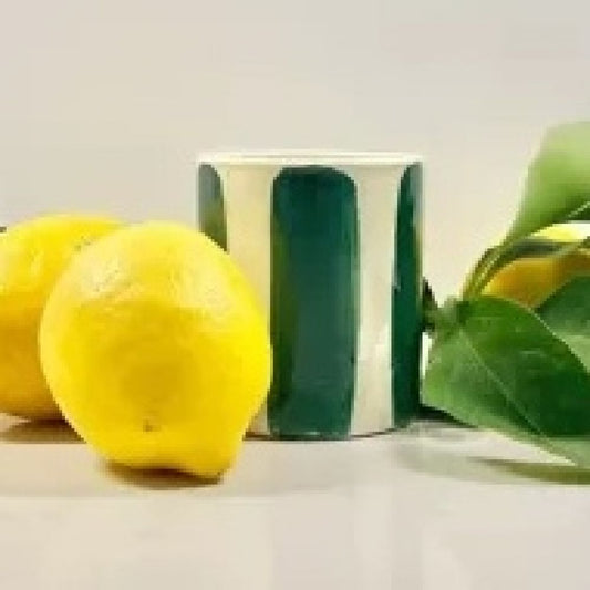 Bougie en céramique émaillée Kult - figuier