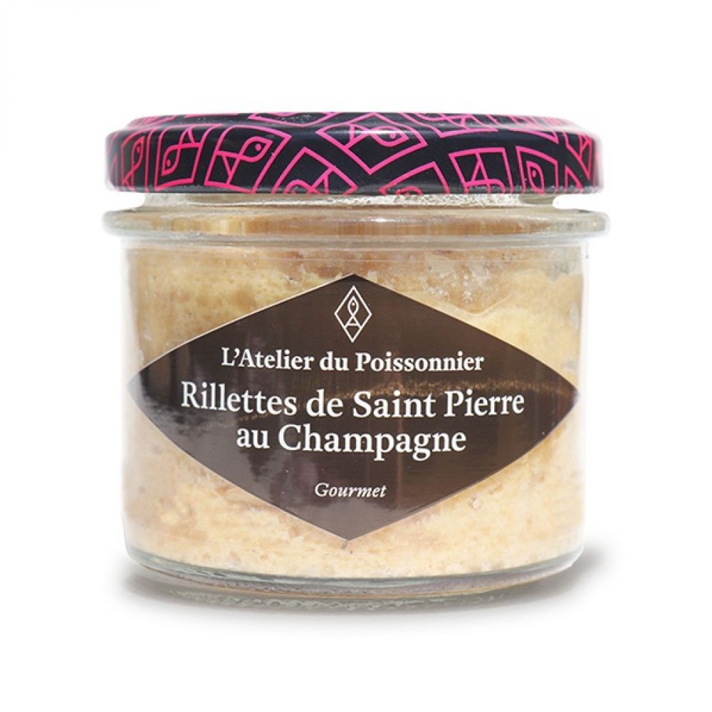Rillettes de Saint-Pierre au champagne
