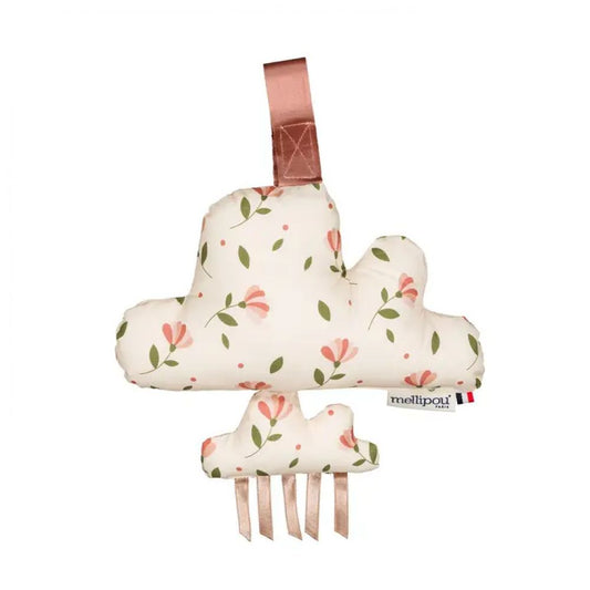 Boite à musique - Minibam nuage à fleurs - La Boum