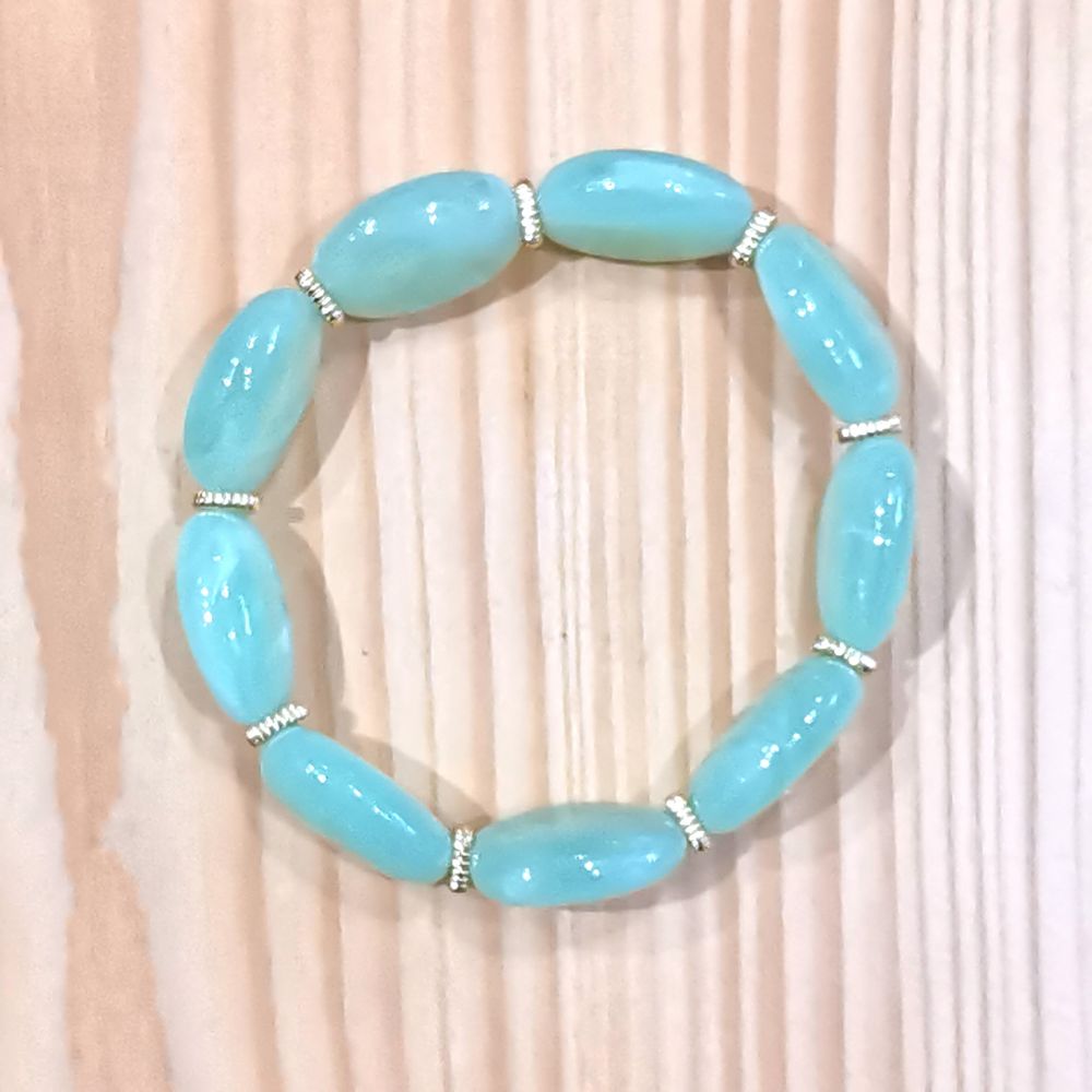 Bracelet Jane - taille S/M - vert d'eau