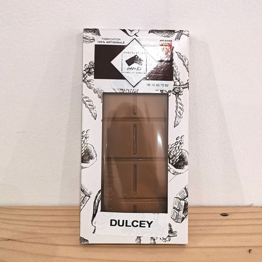Tablette de chocolat - dulcey - Chocolaterie Hamel