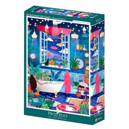 Puzzle 1000 pièces - De bulles et d'étoiles
