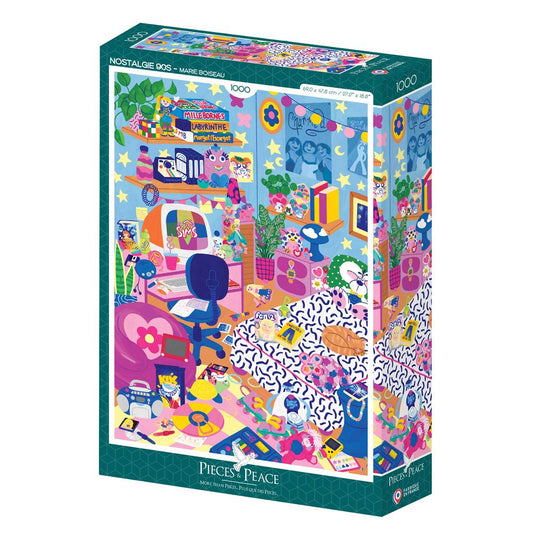 Puzzle 1000 pièces - Nostalgie 90s