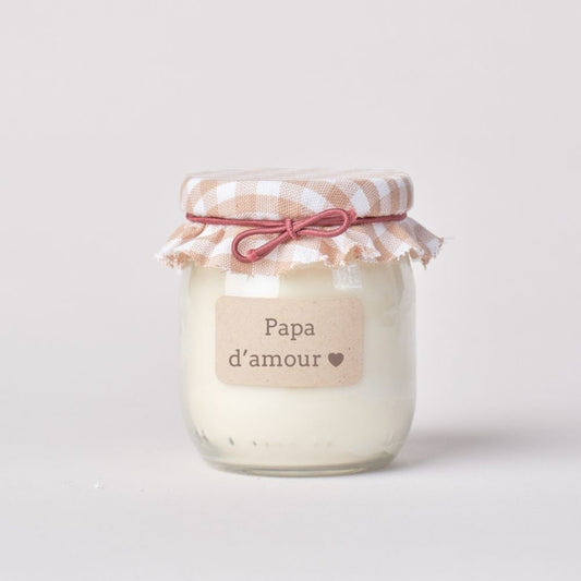 Bougie végétale parfumée - Papa d'amour