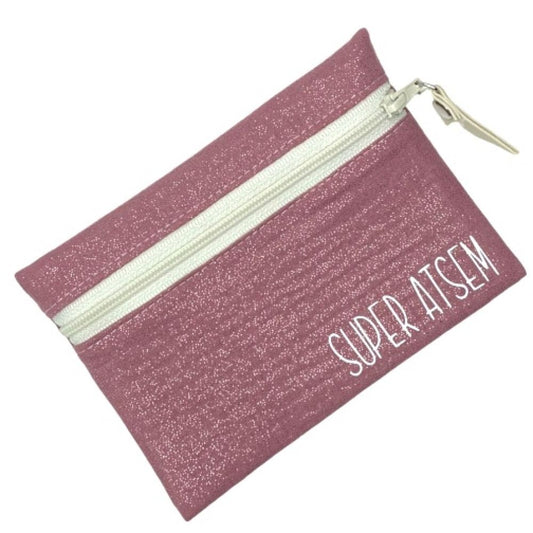 Pochette S - Scintillant rose - Super Atsem