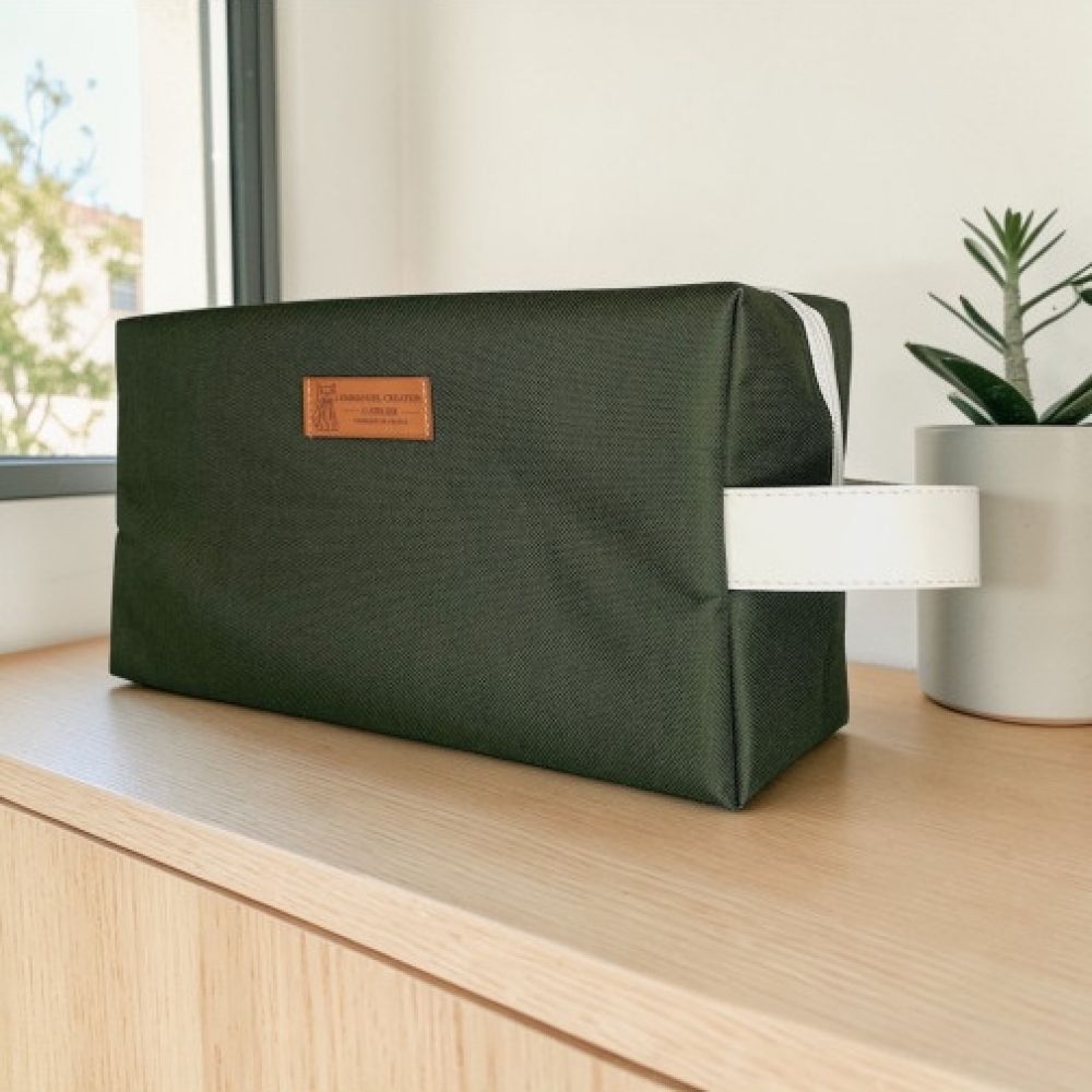 Trousse de toilette - Taille M Brooklyn kaki