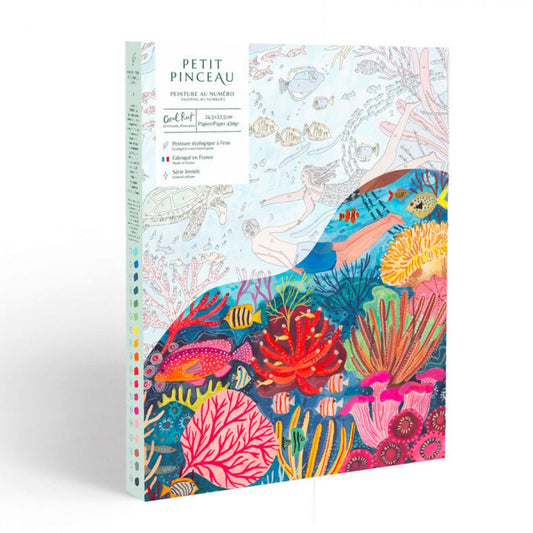 Coffret peinture au numéro - Coral Reef