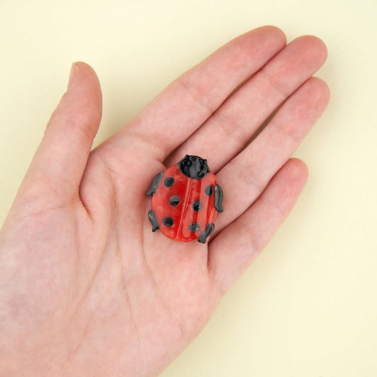 Mini-pince à cheveux - Coccinelle