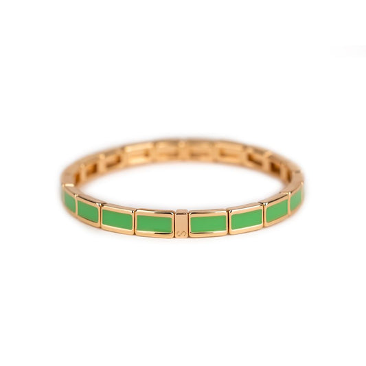 Bracelet Simone à Bordeaux - Fin serti - Citron vert