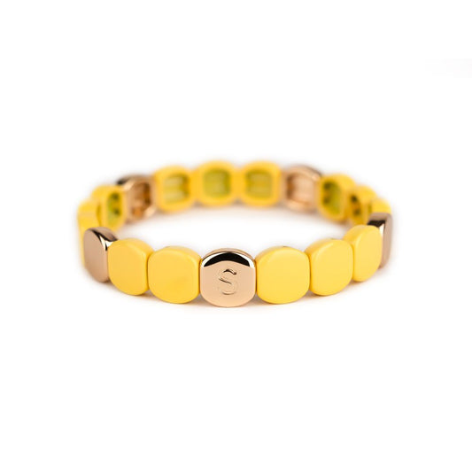 Bracelet Simone à Bordeaux - Colorful - citron - Taille L